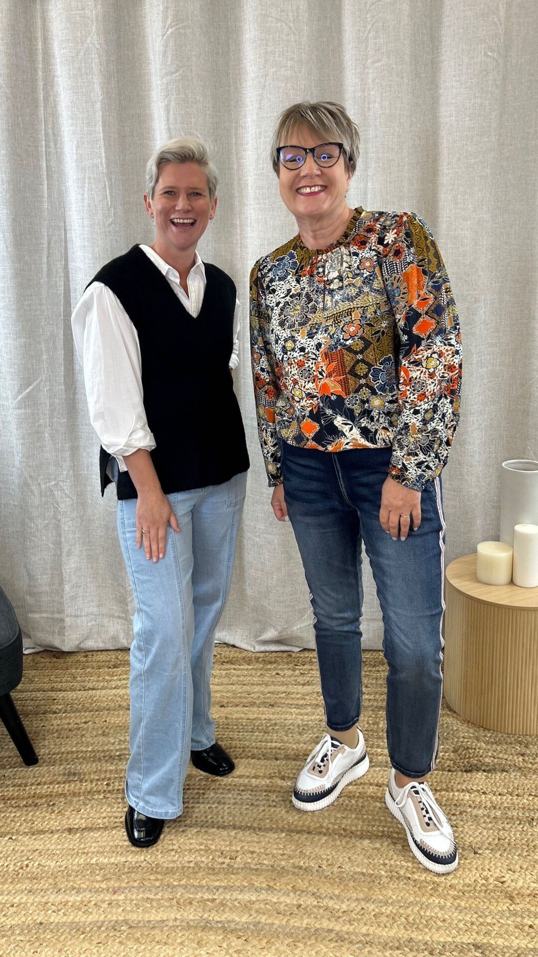 style items clothing on different bodies